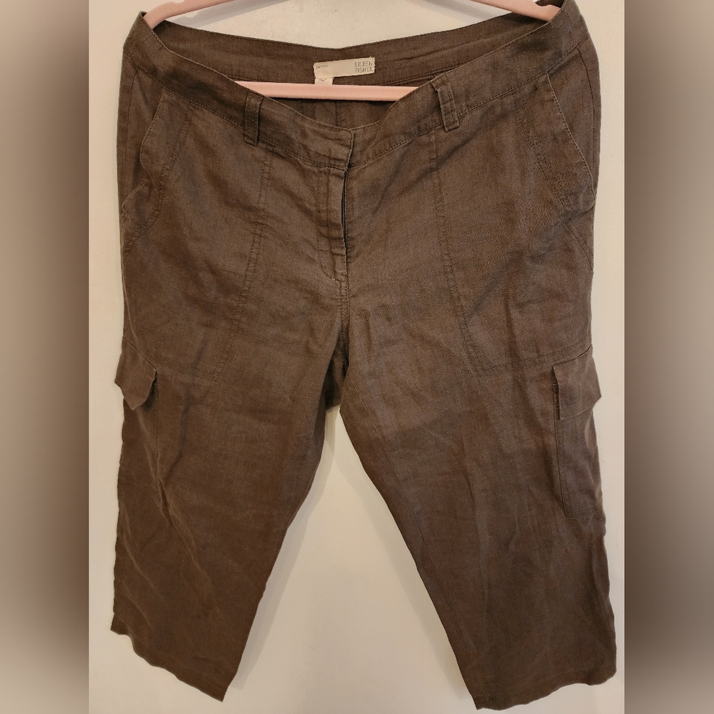 Eileen Fisher Linen Cargo